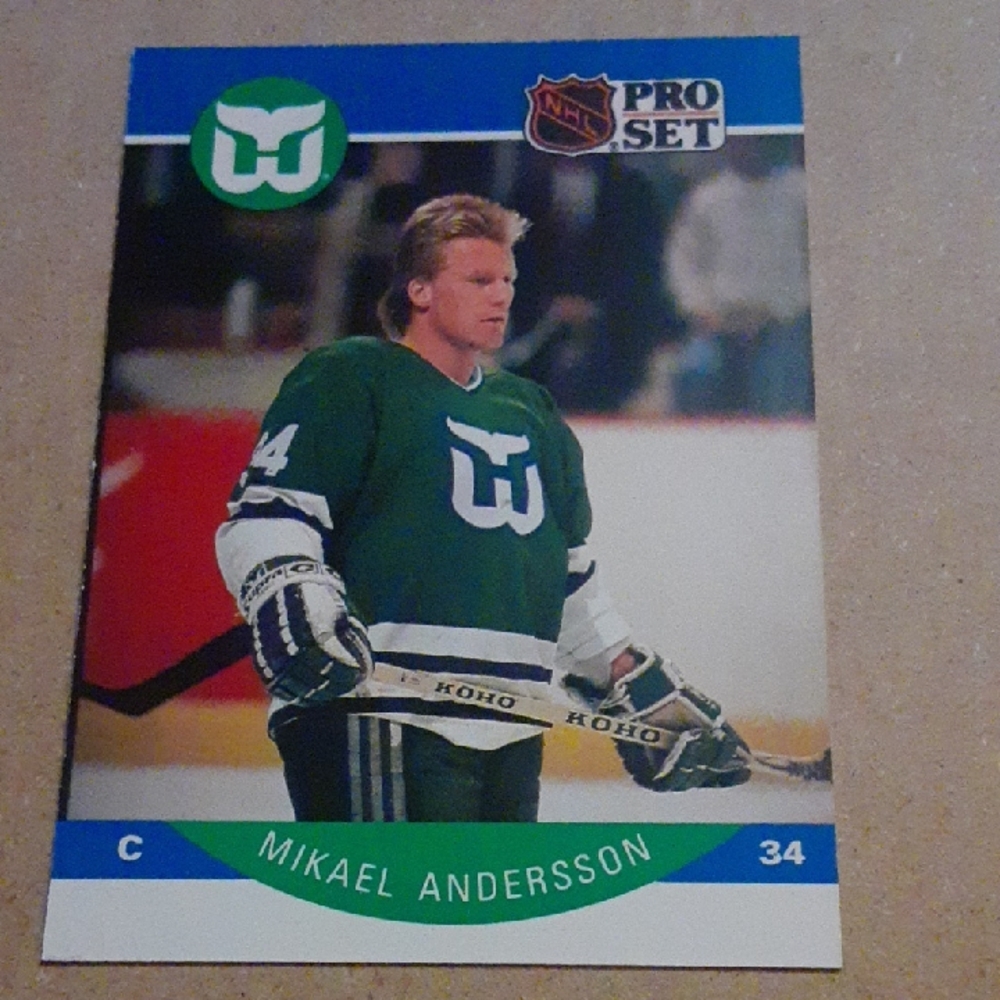 Vintage Whalers Hockey Rookie Trading Card